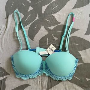 🌸 VS baby blue lace interchangeable bra 🌸